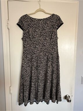 Anne Klein Leopard Print Dress